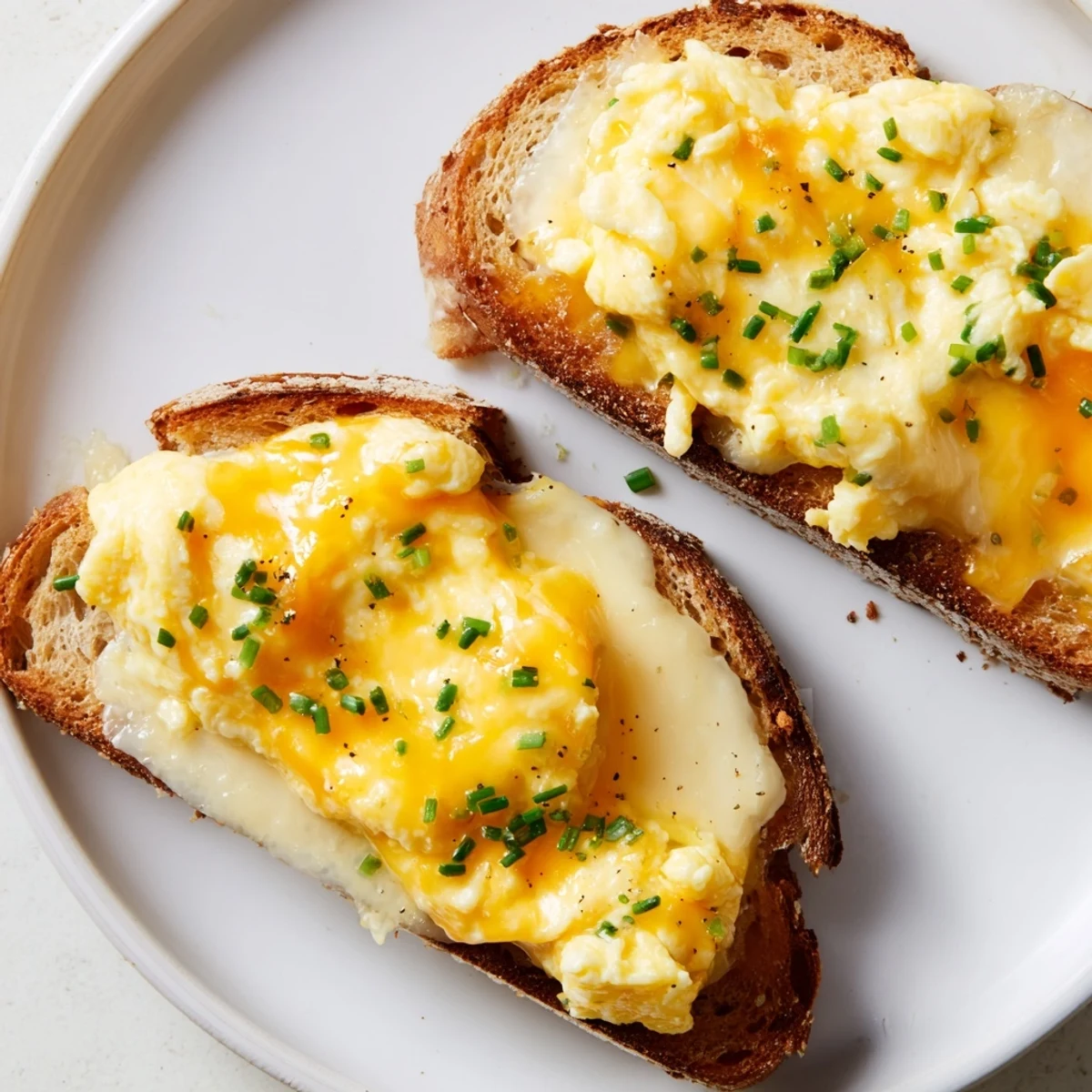 Golden, melty cheese over a warm One-Pan Egg Breakfast Sandwich, perfect for a quick and easy morning.