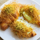 Pistachio Cream Croissants