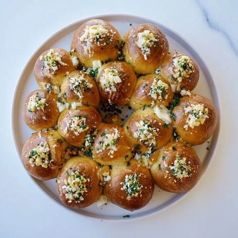 Golden-baked Pretzel Joy Wreath, a savory appetizer ring with melted cheese and fresh herbs.