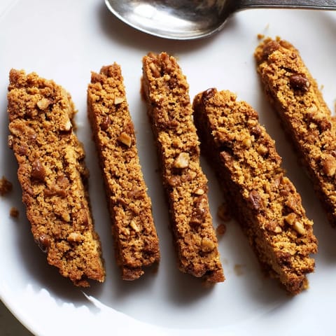 Pumpkin Muffin Biscotti Dippers