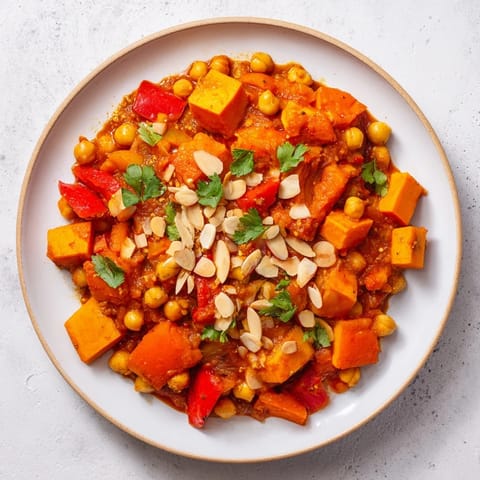 Moroccan Chickpea Sweet Potato