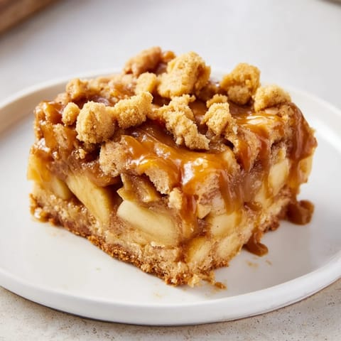 Caramel Apple Cookie Bars