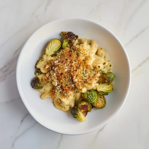 Sheet Pan Mac Cheese Brussels