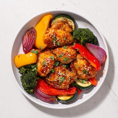 Spicy Honey Garlic Chicken