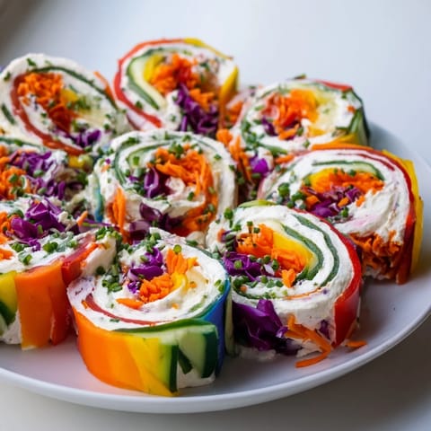 Rainbow Veggie Christmas Lights