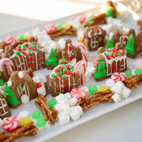 Sweet Board Gingerbread Village