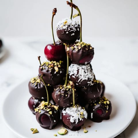 Chocolate Covered Cherry Bites