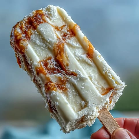 Creamy Greek yogurt and sweet mango swirl frozen into dreamy, refreshing pops perfect for summer